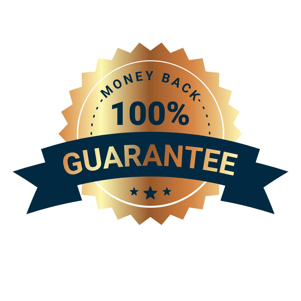money back guarantee