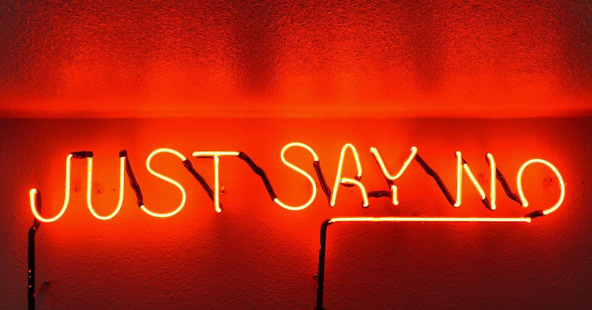The Simple Guide To Saying No