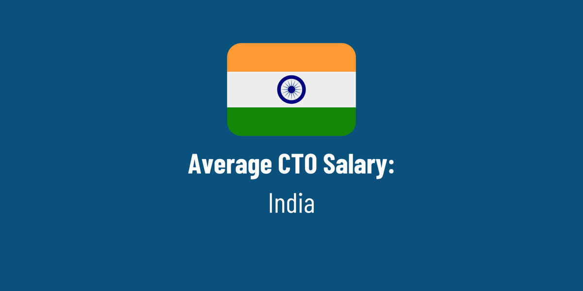 What is the Average CTO Salary in India?