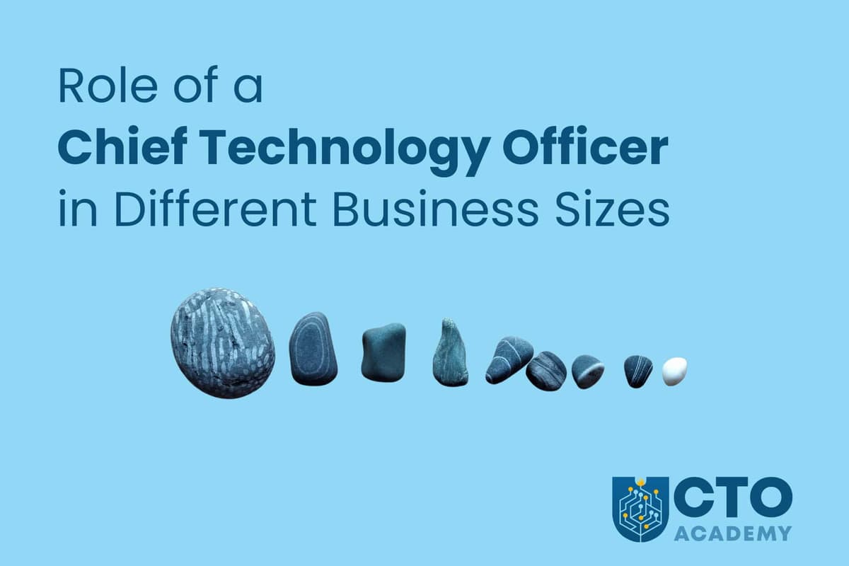Role of a Chief Technology Officer in Different Business Sizes