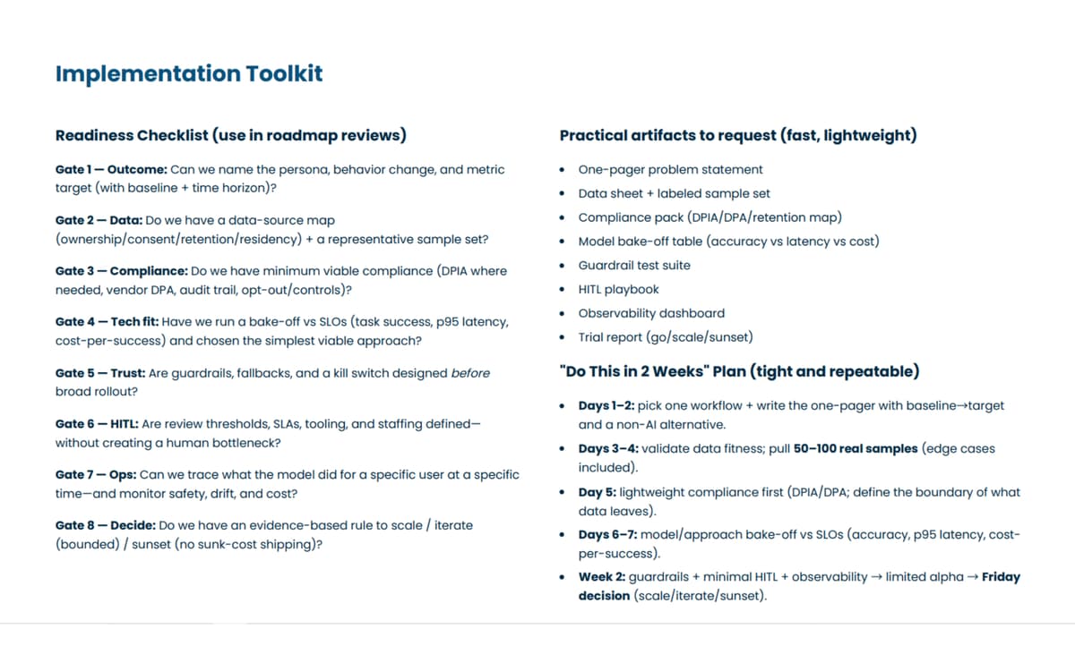 Card 2 img - AI Integration Playbook--moving from experiments to production capability