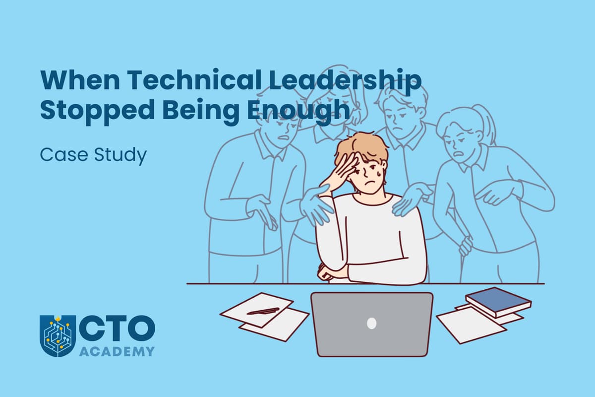 When Technical Leadership Stopped Being Enough