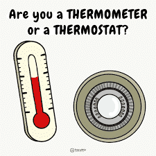 Are you a Thermostat or a Thermometer?