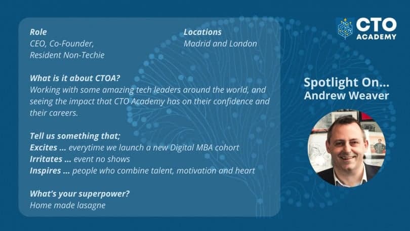 Spotlight on… Andrew Weaver