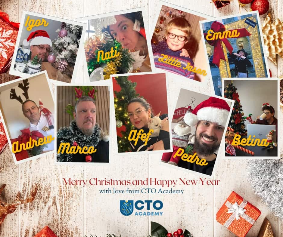 CTO Academy Team Christmas and New Year Card