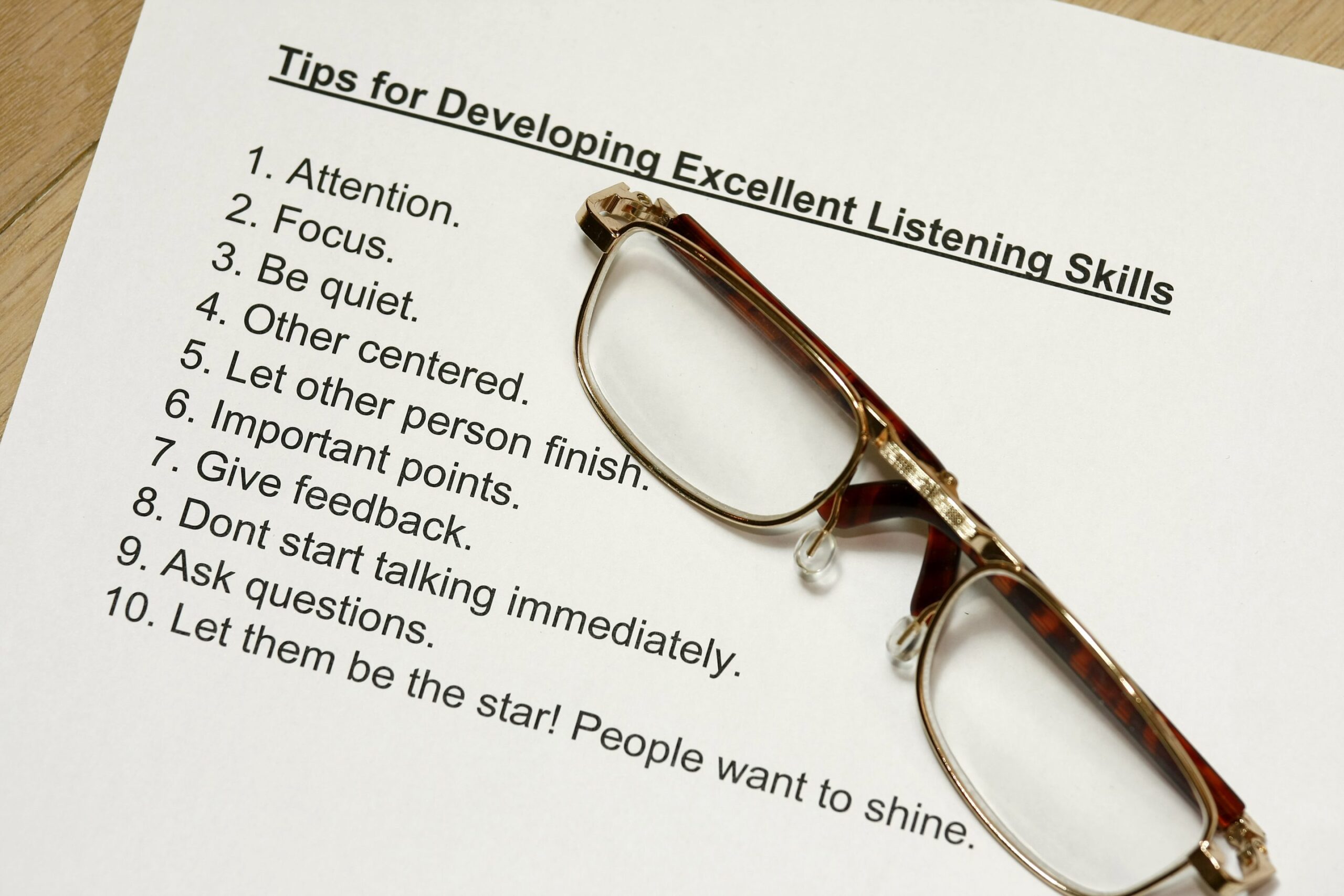 Tips To Develop Listening Skills - CTO Academy