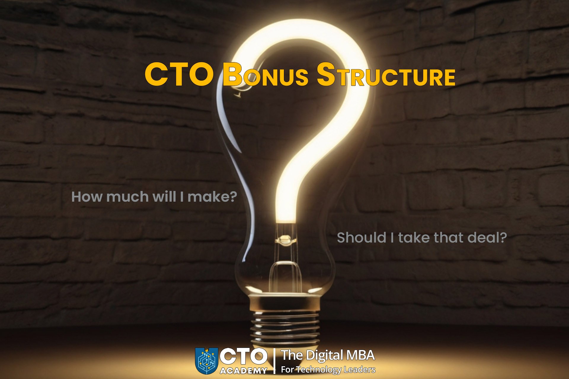 CTO bonus structure overview with influencing factors - featured image